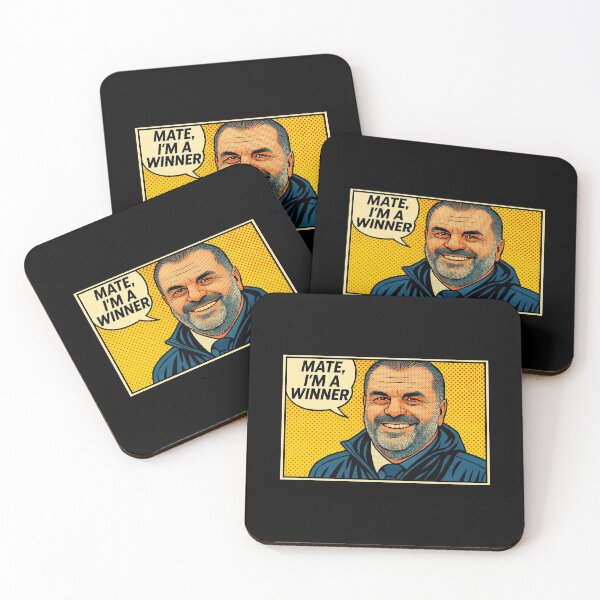 Item preview, Mug, Ange Postecoglou Europa league winners Tottenham2025 Comic Style designed and sold by deristageagadir.
