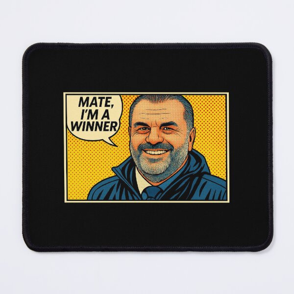 Item preview, Mug, Ange Postecoglou Europa league winners Tottenham2025 Comic Style designed and sold by deristageagadir.
