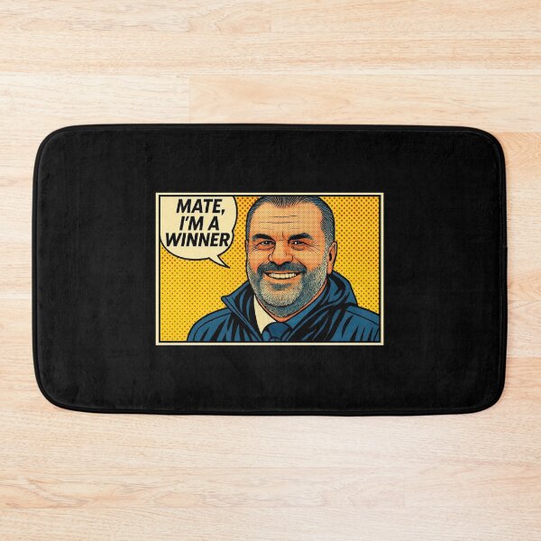 Item preview, Mug, Ange Postecoglou Europa league winners Tottenham2025 Comic Style designed and sold by deristageagadir.