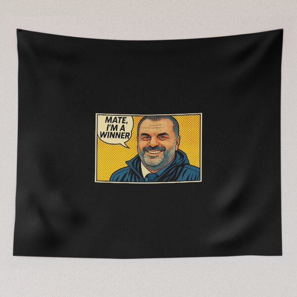 Item preview, Mug, Ange Postecoglou Europa league winners Tottenham2025 Comic Style designed and sold by deristageagadir.