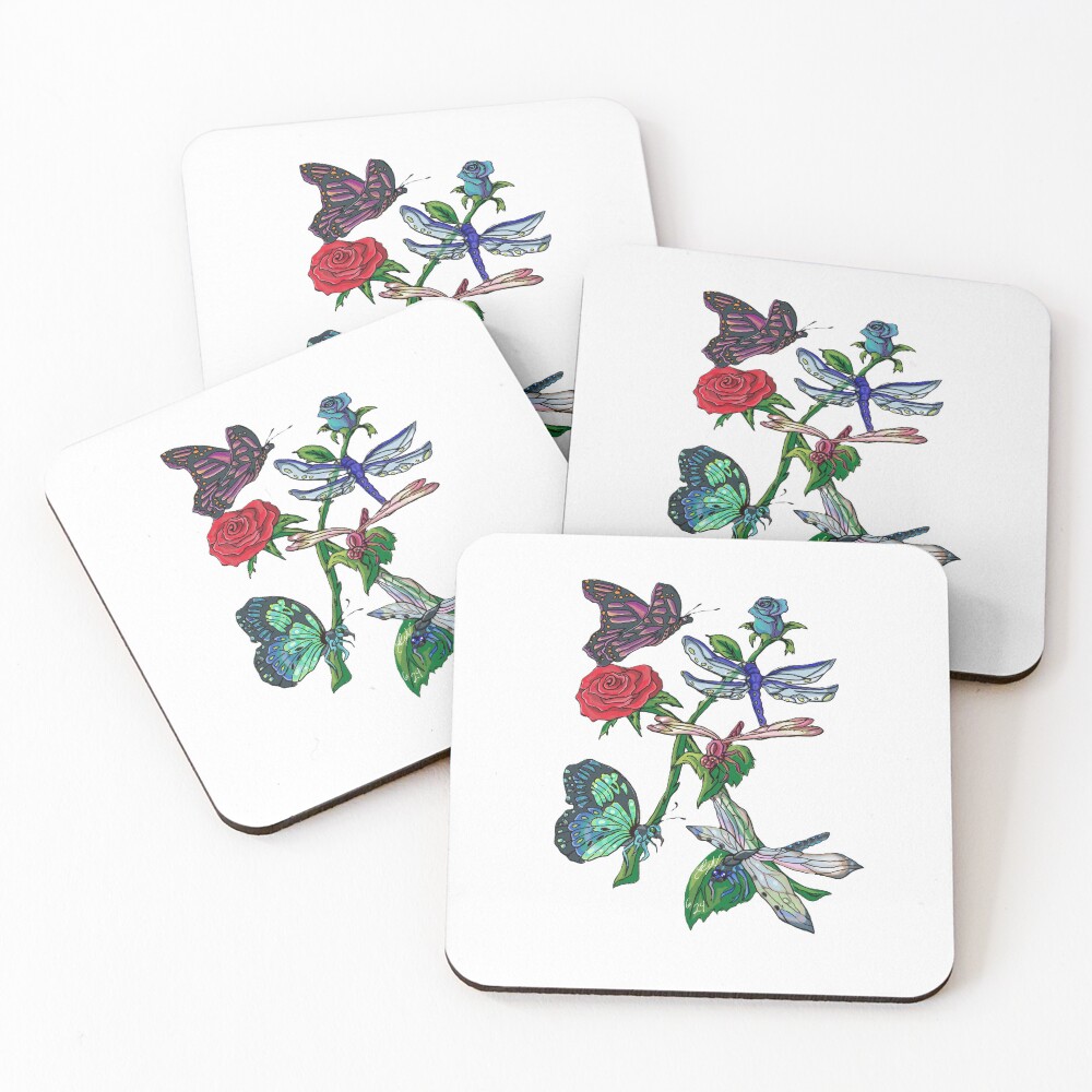 Item preview, Coasters (Set of 4) designed and sold by Rynkeolanui.