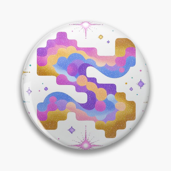 Item preview, Psychedelic 'S' - Cosmic Vector  designed and sold by BlissxPals.