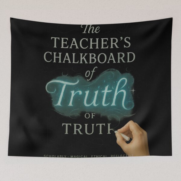 Item preview, The Teacher’s Chalkboard of Truth designed and sold by Uglyandcute.