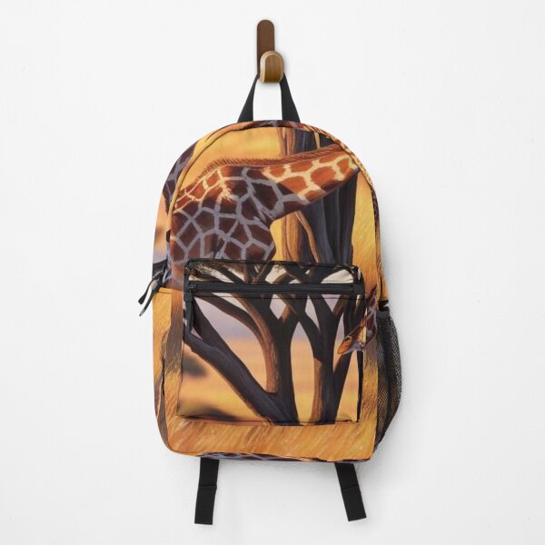 Item preview, Savanna Life Seamless Pattern – Giraffes, Acacia Trees & Golden Grasses designed and sold by Wild Bloom Studio.