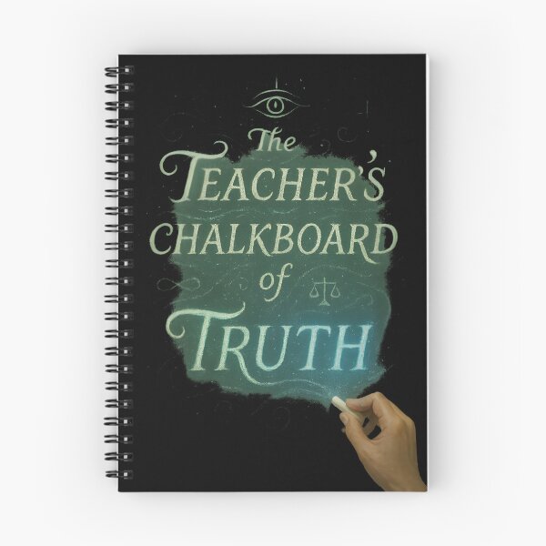 Item preview, The Teacher’s Chalkboard of Truth designed and sold by Uglyandcute.