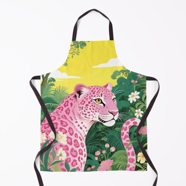 Item preview, Pink Leopard in the Jungle designed and sold by Kayslab.