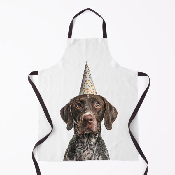 Item preview, Cute Pointer dog with Party Hat Birthday Celebration designed and sold by LazyOwlStore.