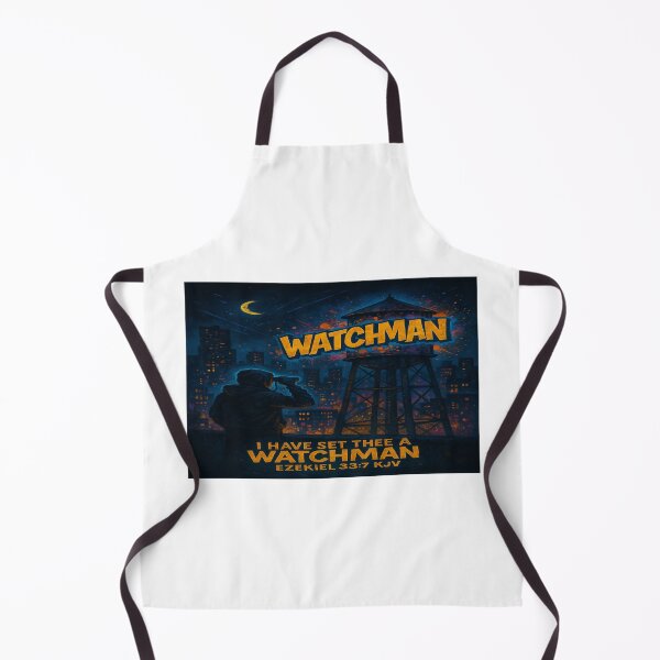 Item preview, The Watchman – Ezekiel 33:7 Urban Art designed and sold by dessertcruzing.