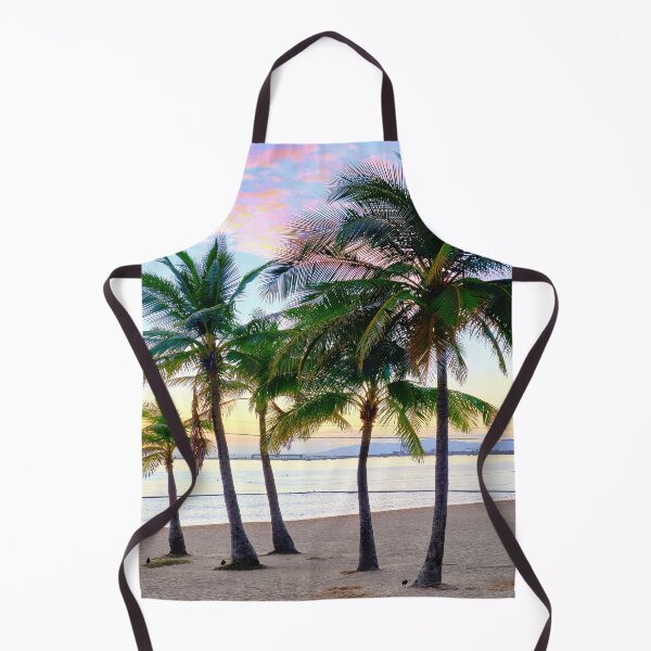 Item preview, The Strand Townsville Queensland Beach Palms Sunrise designed and sold by Adam Gormley.