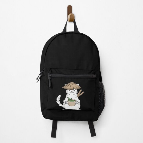 Item preview, THE WHITE SAMURAI CAT designed and sold by aleksapetrov.
