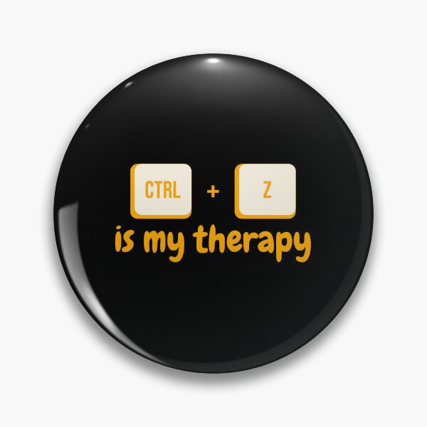 Artikelvorschau, Strg+Z ist meine Therapie entworfen und verkauft von BlendArts.