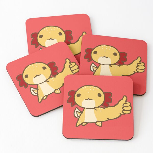 Item preview, Axolotl Yes (Gold Version) designed and sold by beancanfan.