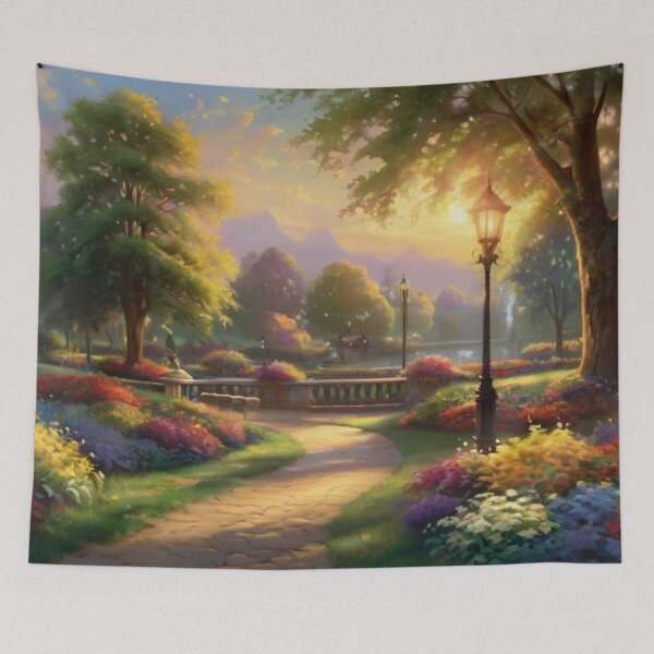 Item preview, Golden Afternoons in the Public Park designed and sold by BlareBlare.
