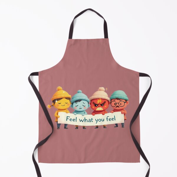 Item preview, Feel What You Feel – Mental Health Emotions Cartoon_Ver1 designed and sold by Jackypoo Design.