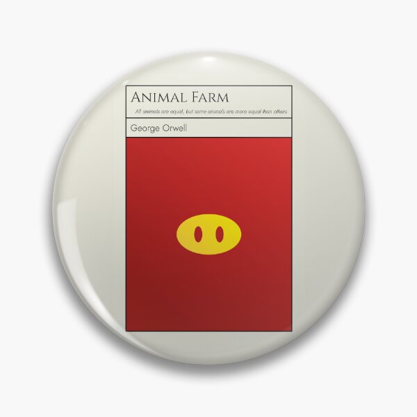 Item preview, Animal Farm George Orwell Bibliophile Bookworm designed and sold by kakarikihill.