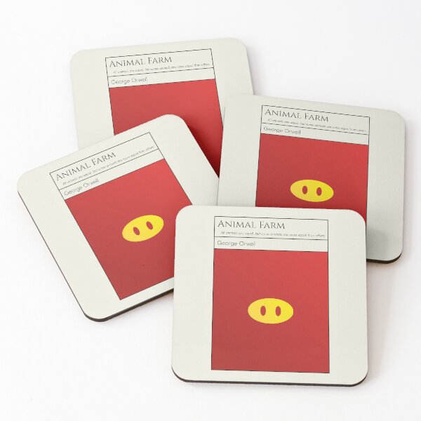 Item preview, Animal Farm George Orwell Bibliophile Bookworm designed and sold by kakarikihill.