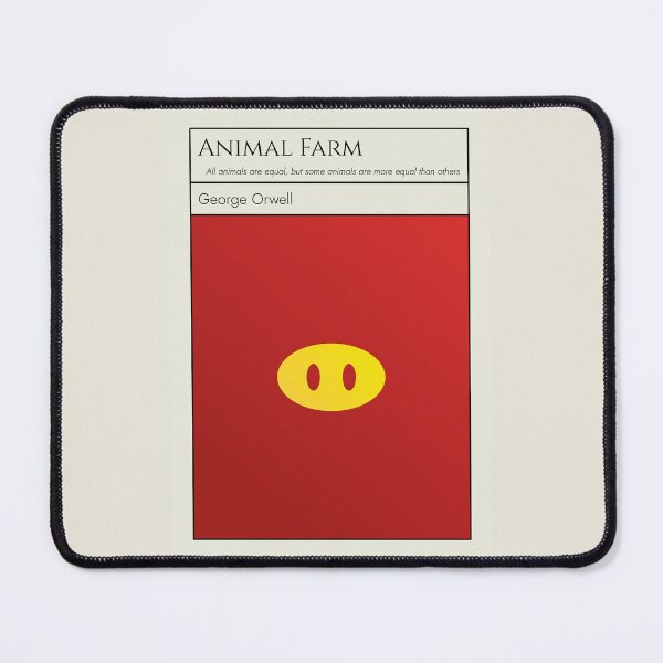 Item preview, Animal Farm George Orwell Bibliophile Bookworm designed and sold by kakarikihill.