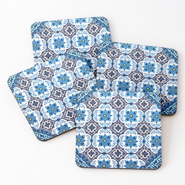 Item preview,  Blue Mosaic Harmony 2 designed and sold by Prints and Lifestyle.