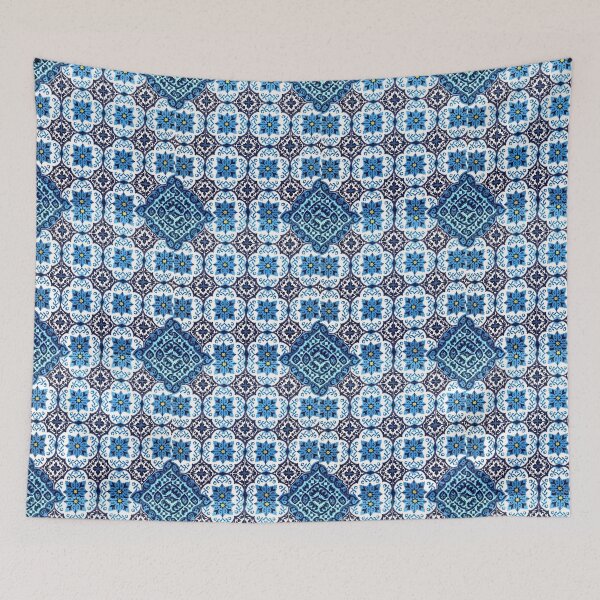 Item preview,  Blue Mosaic Harmony 2 designed and sold by Prints and Lifestyle.