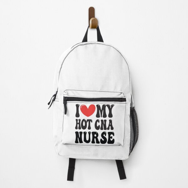 Item preview, I Love My Hot CNA Nurse Wife I Heart My Girlfriend heart of Valentine's Day Funny Nursing Partner Gift designed and sold by CoolCreative.