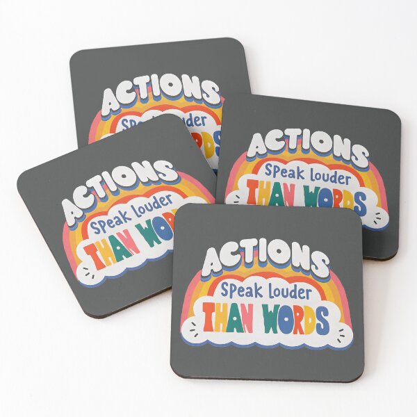 Item preview, Actions speak louder than words designed and sold by nimmitrends.