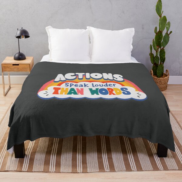 Item preview, Actions speak louder than words designed and sold by nimmitrends.