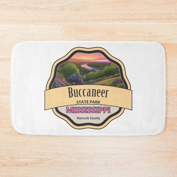 Item preview, Buccaneer State Park, Hancock County, Mississippi designed and sold by Wanderful-roads.