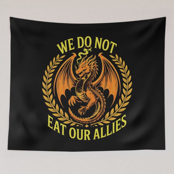 Item preview, We Do Not Eat Our Allies – Dragon Emblem designed and sold by PattaZone.