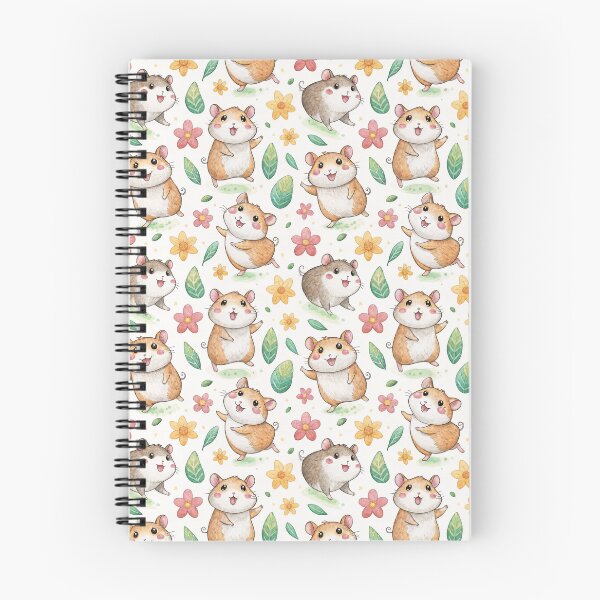 Item preview, Dancing hamster pattern designed and sold by patterncrow.