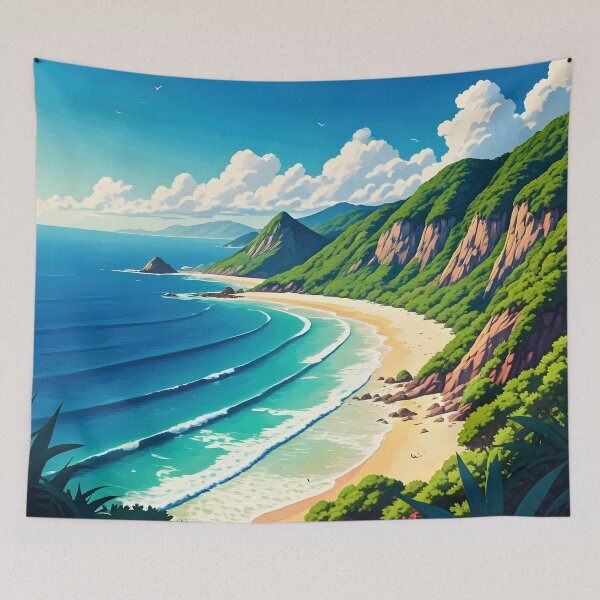 Item preview, Baía do Sancho, Brazil: Emerald Waters & Golden Sands designed and sold by LSVart.