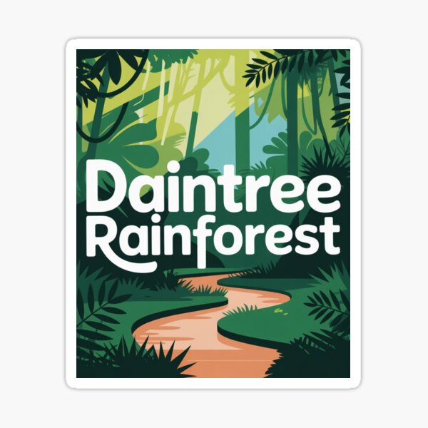 Item preview, daintree rainforest designed and sold by ShirtCrafts4.