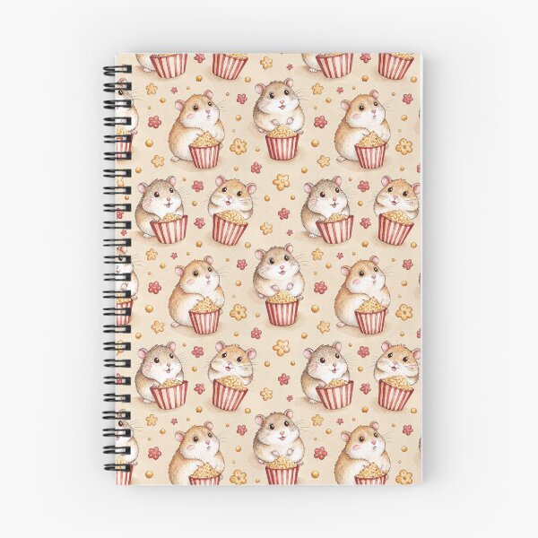 Item preview, Roborovski dwarf hamster with popcorn pattern designed and sold by patterncrow.