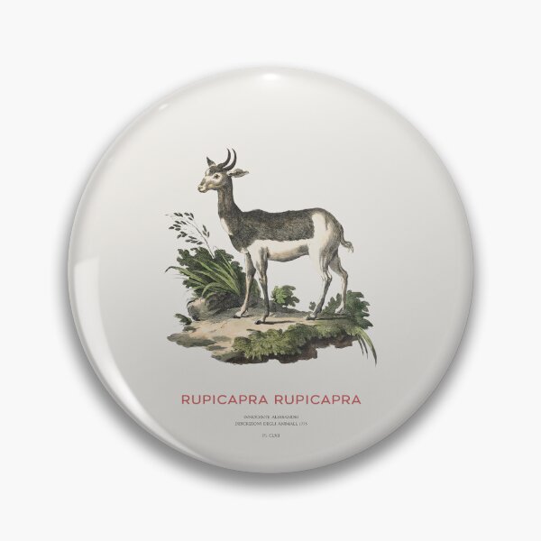 Item preview, Alpine chamois designed and sold by Vintagrafica.