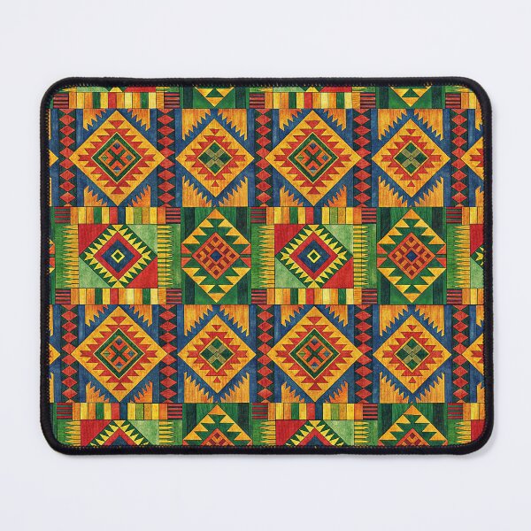 Item preview, Colorful african Kente pattern, Watercolor art designed and sold by patterncrow.