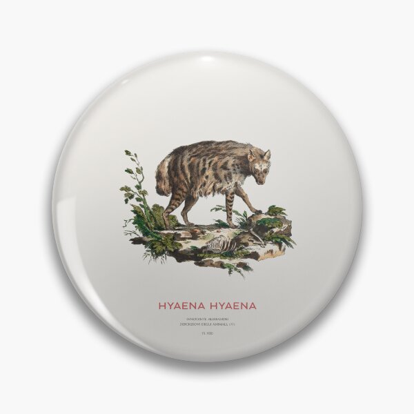 Item preview, Striped Hyena Vintage Art designed and sold by Vintagrafica.