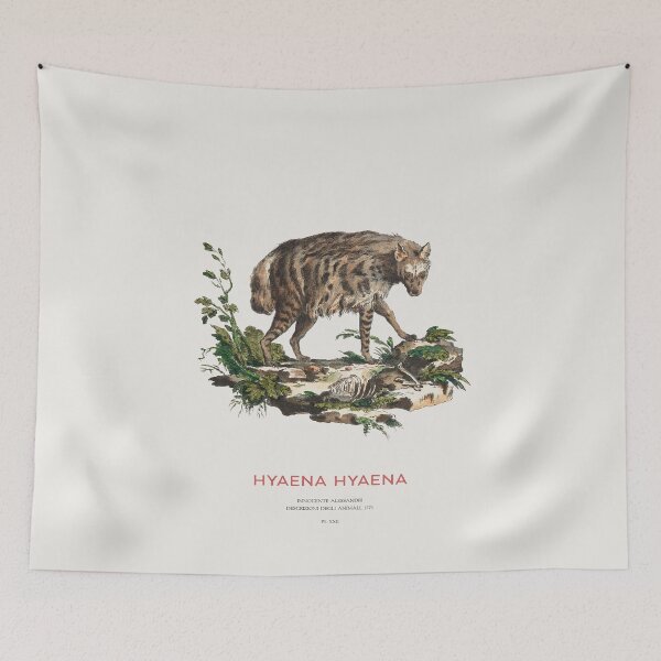 Item preview, Striped Hyena Vintage Art designed and sold by Vintagrafica.