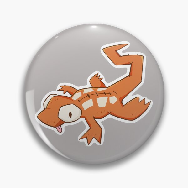 Item preview, Plushie Gecko Sticker // Animal Jam Classic Sticker designed and sold by yallternative.