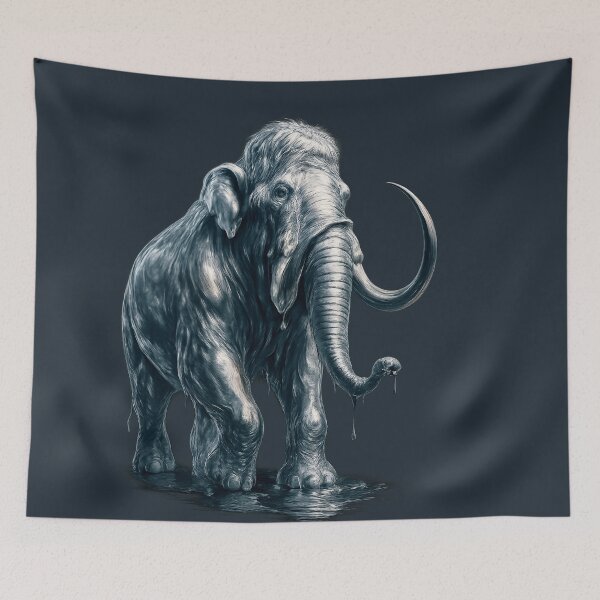 Item preview, Liquid Mammoth – Metal + Water Series (19/29) designed and sold by RinWinArts.
