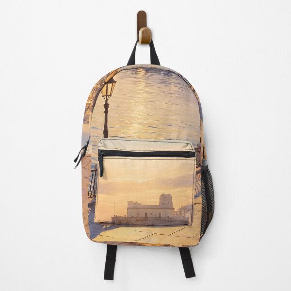 Item preview, Lungomare Nazario Sauro, Bari: Golden Hour Promenade designed and sold by LSVart.