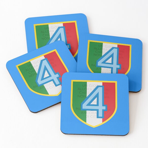 Item preview, Campioni Napoli Scudetto x4 designed and sold by canvasriddle.