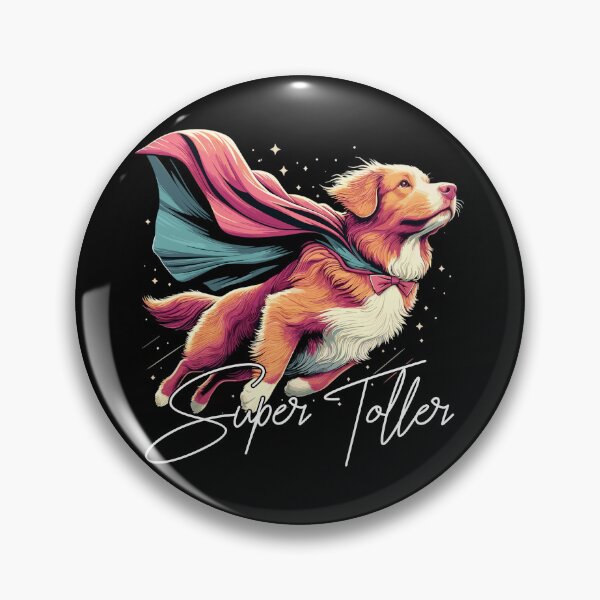 Item preview, Super dog Nova Scotia Duck Tolling Retriever designed and sold by Pineapple-Tree.