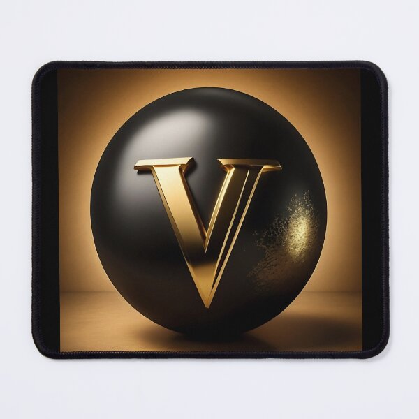 Item preview, Golden V Symbol - Victory Valor Virtue Mystical Emblem Art designed and sold by VA Design.