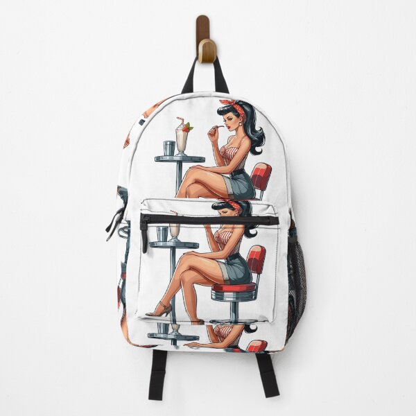 Item preview, Milkshake Rockabilly Pin Up Gift designed and sold by Pineapple-Tree.