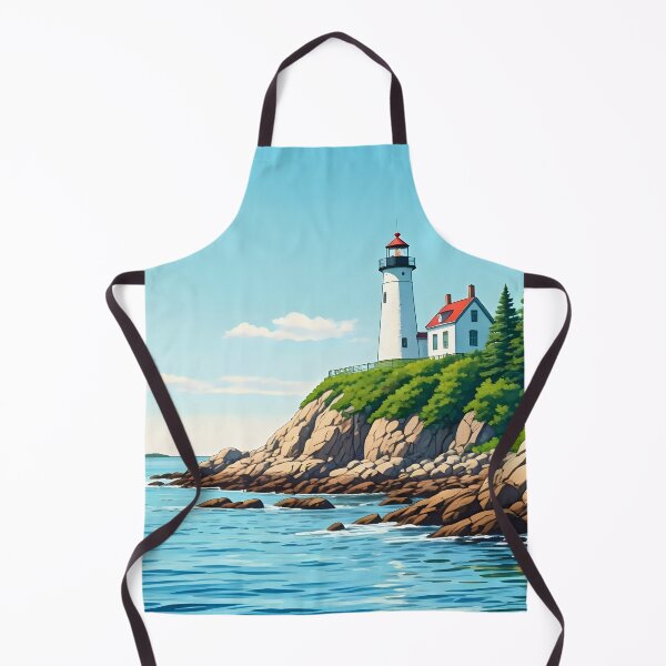 Item preview, Bass Harbor Head Lighthouse: Clear Summer Day on the Maine Coast designed and sold by LSVart.