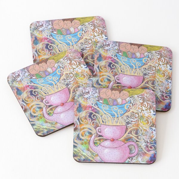 Item preview, Tea for Three designed and sold by creativitywild.