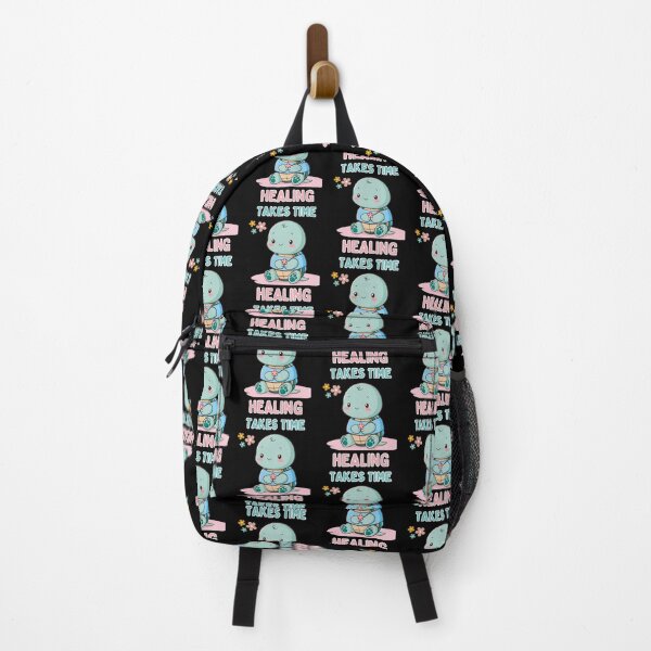 Item preview, Healing Takes Time – Cute Turtle Mental Health and Self-Care Design designed and sold by ArtFeverShop.
