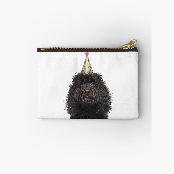 Item preview, Cute Puli dog with Party Hat Birthday Celebration designed and sold by LazyOwlStore.