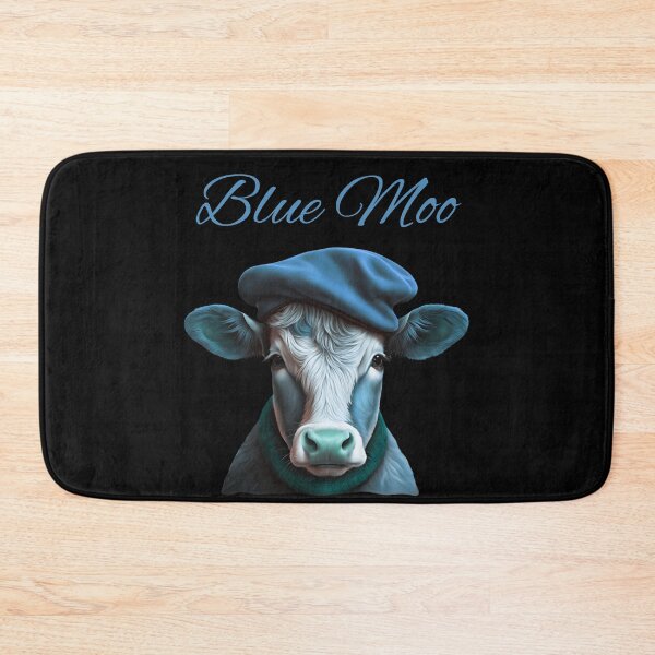 Item preview, Cow Blue Moo designed and sold by BeesNeesTees.