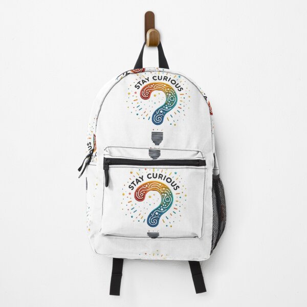 Item preview, stay curious, curious, curiosity designed and sold by TrueArtVibes.