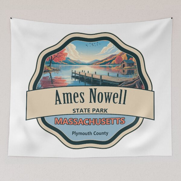 Artikelvorschau, Ames Nowell State Park, Plymouth County, Massachusetts entworfen und verkauft von Wanderful-roads.